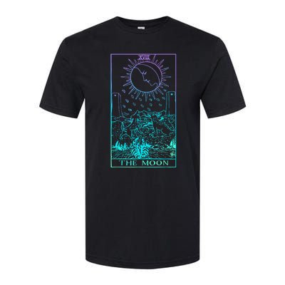 The Moon Tarot Card Rider Waite Witchy Softstyle® CVC T-Shirt