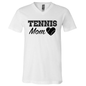 Tennis Mom V-Neck T-Shirt