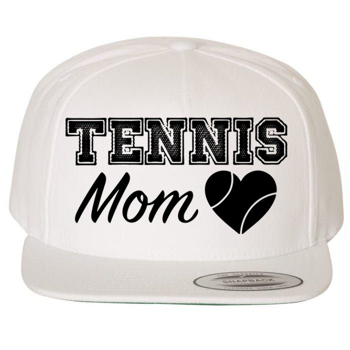 Tennis Mom Wool Snapback Cap