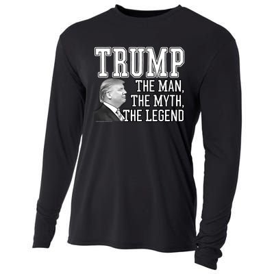 The Man, The Myth, The Legend Donald Trump Cooling Performance Long Sleeve Crew