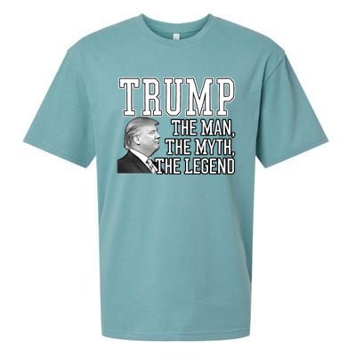 The Man, The Myth, The Legend Donald Trump Sueded Cloud Jersey T-Shirt