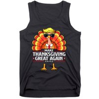 Trump Make Thanksgiving Great Again Funny Turkey Day 2024 Tank Top