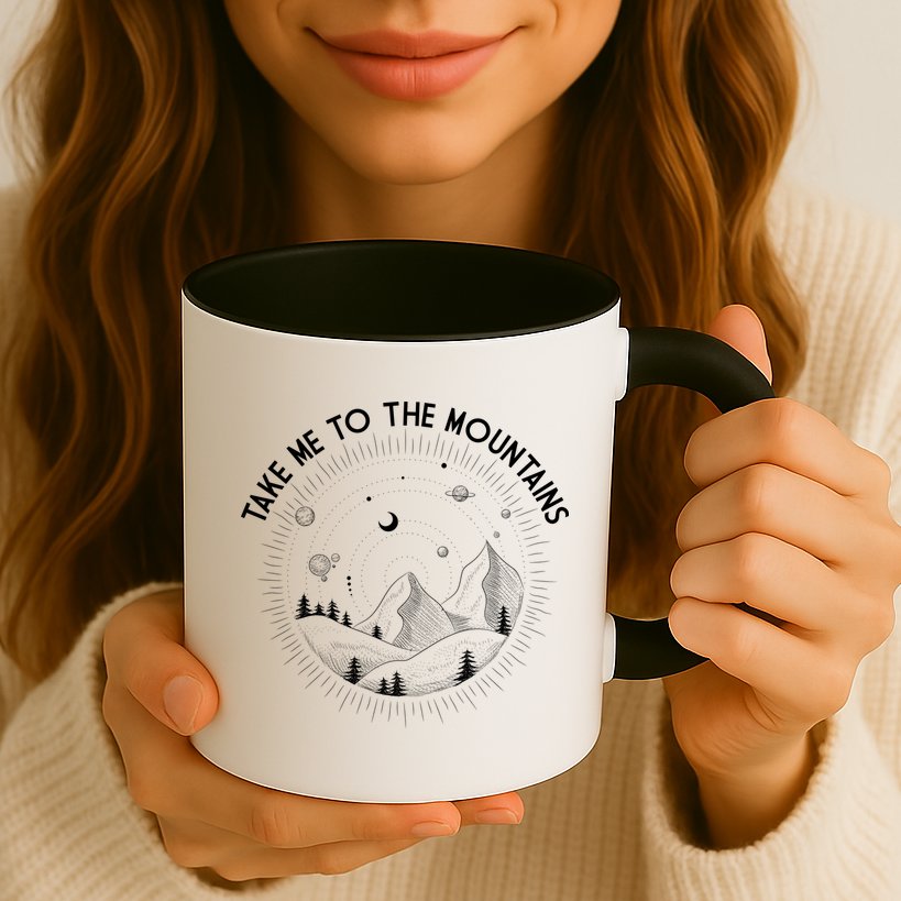 Take Me To The Mountains Nature Mug