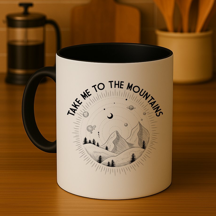 Take Me To The Mountains Nature Mug