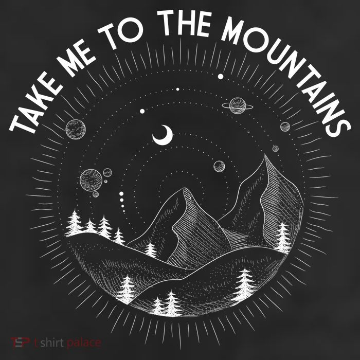Take Me To The Mountains Nature 11oz C Handle Ceramic Mug