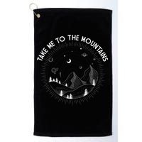 Take Me To The Mountains Nature Golf Towel