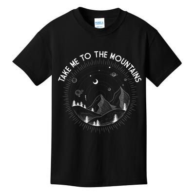 Take Me To The Mountains Nature Kids T-Shirt