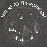 Take Me To The Mountains Nature Vector Backpack
