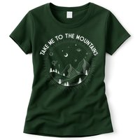 Take Me To The Mountains Nature Womens T-Shirt