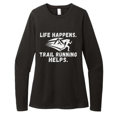 Track Mom Track And Field Mom Runner Running Mama Mother Womens CVC Long Sleeve Shirt