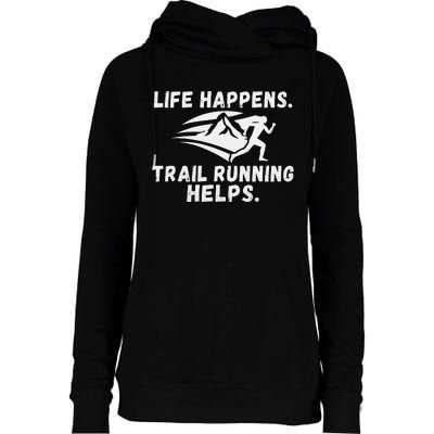 Track Mom Track And Field Mom Runner Running Mama Mother Womens Funnel Neck Pullover Hood