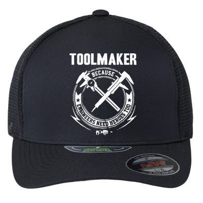 Toolmaker Machinist Flexfit Unipanel Trucker Cap
