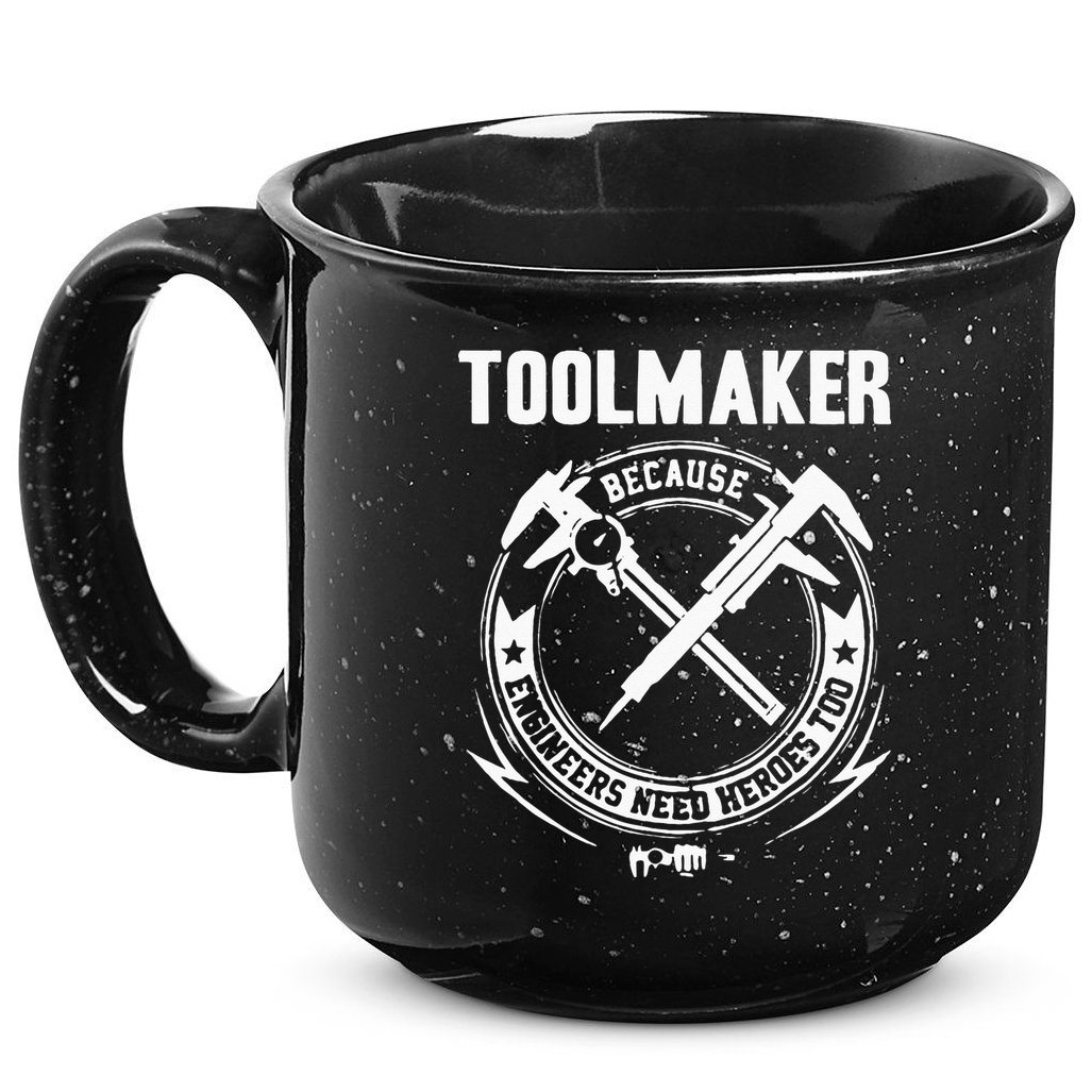 Toolmaker Machinist 15oz Campfire Ceramic Mug
