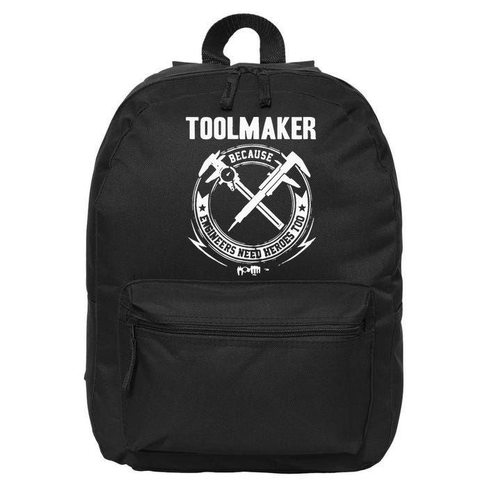 Toolmaker Machinist 16 in Basic Backpack