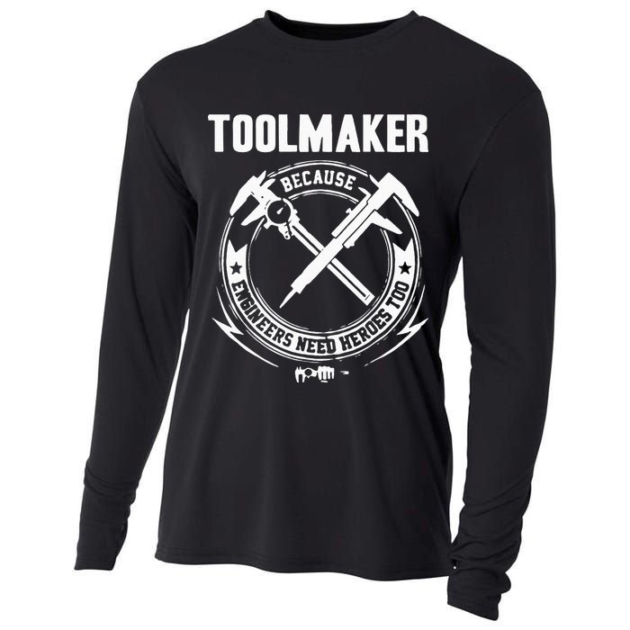 Toolmaker Machinist Cooling Performance Long Sleeve Crew