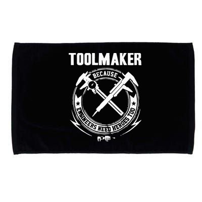 Toolmaker Machinist Microfiber Hand Towel