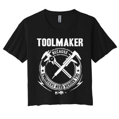 Toolmaker Machinist Crop Top