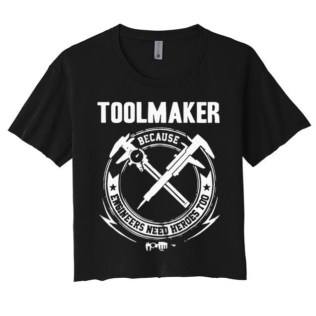 Toolmaker Machinist Crop Top