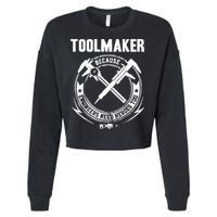 Toolmaker Machinist Cropped Pullover Crew