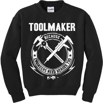 Toolmaker Machinist Kids Sweatshirt