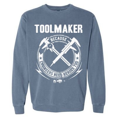 Toolmaker Machinist Garment-Dyed Sweatshirt