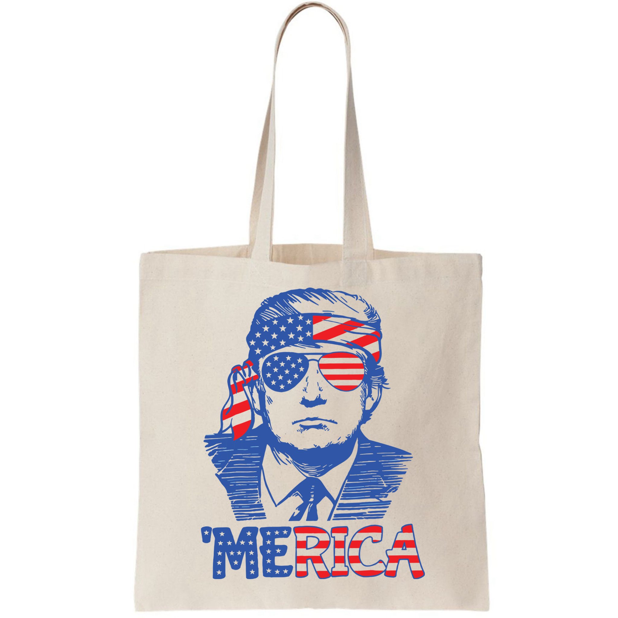 Trump Merica Trump Funny 4th Of July Bag
