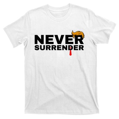 Trump never surrender 2024 Mugshot T-Shirt