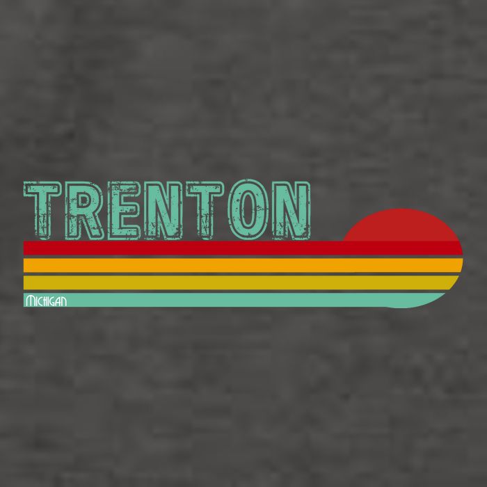 Trenton Michigan Vector Backpack