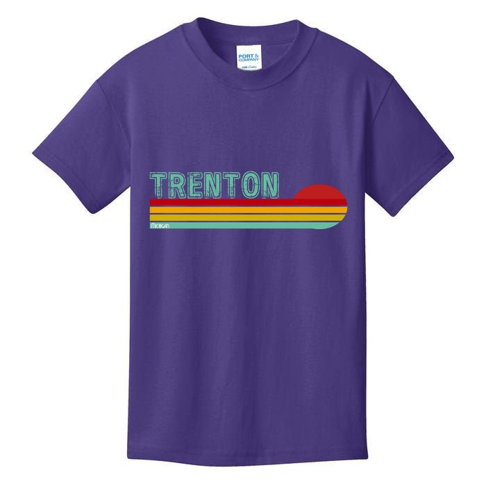 Trenton Michigan Kids T-Shirt