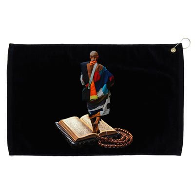 Thich Minh Tue Grommeted Golf Towel