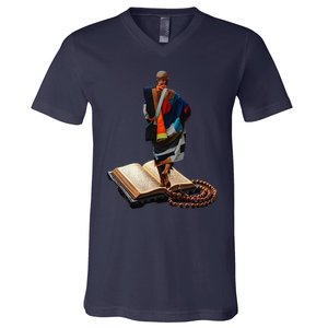 Thich Minh Tue V-Neck T-Shirt