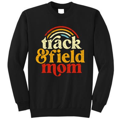 Track Mom Track And Field Mom Runner Running Mama Mother Tall Sweatshirt