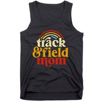 Track Mom Track And Field Mom Runner Running Mama Mother Tank Top