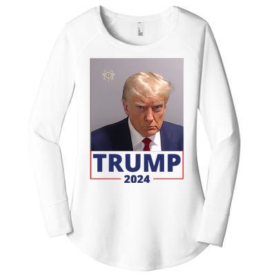 Trump Mugshot Trump 2024 Women's Perfect Tri Tunic Long Sleeve Shirt