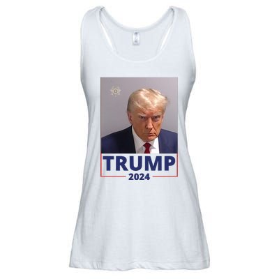 Trump Mugshot Trump 2024 Ladies Essential Flowy Tank