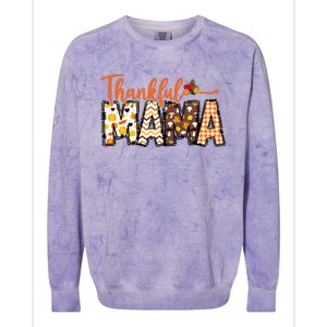 Thankful Mama Colorblast Crewneck Sweatshirt