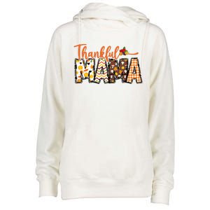 Thankful Mama Womens Funnel Neck Pullover Hood