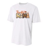 Thankful Mama Youth Performance Sprint T-Shirt