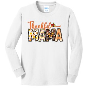 Thankful Mama Kids Long Sleeve Shirt