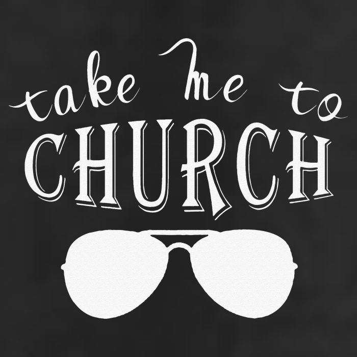 Take Me To The Church Christian Country Concert 7 Panel Mesh Trucker Snapback Hat