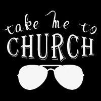 Take Me To The Church Christian Country Concert Backpack
