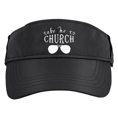 Take Me To The Church Christian Country Concert Adult Drive Performance Visor