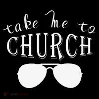 Take Me To The Church Christian Country Concert Kids T-Shirt