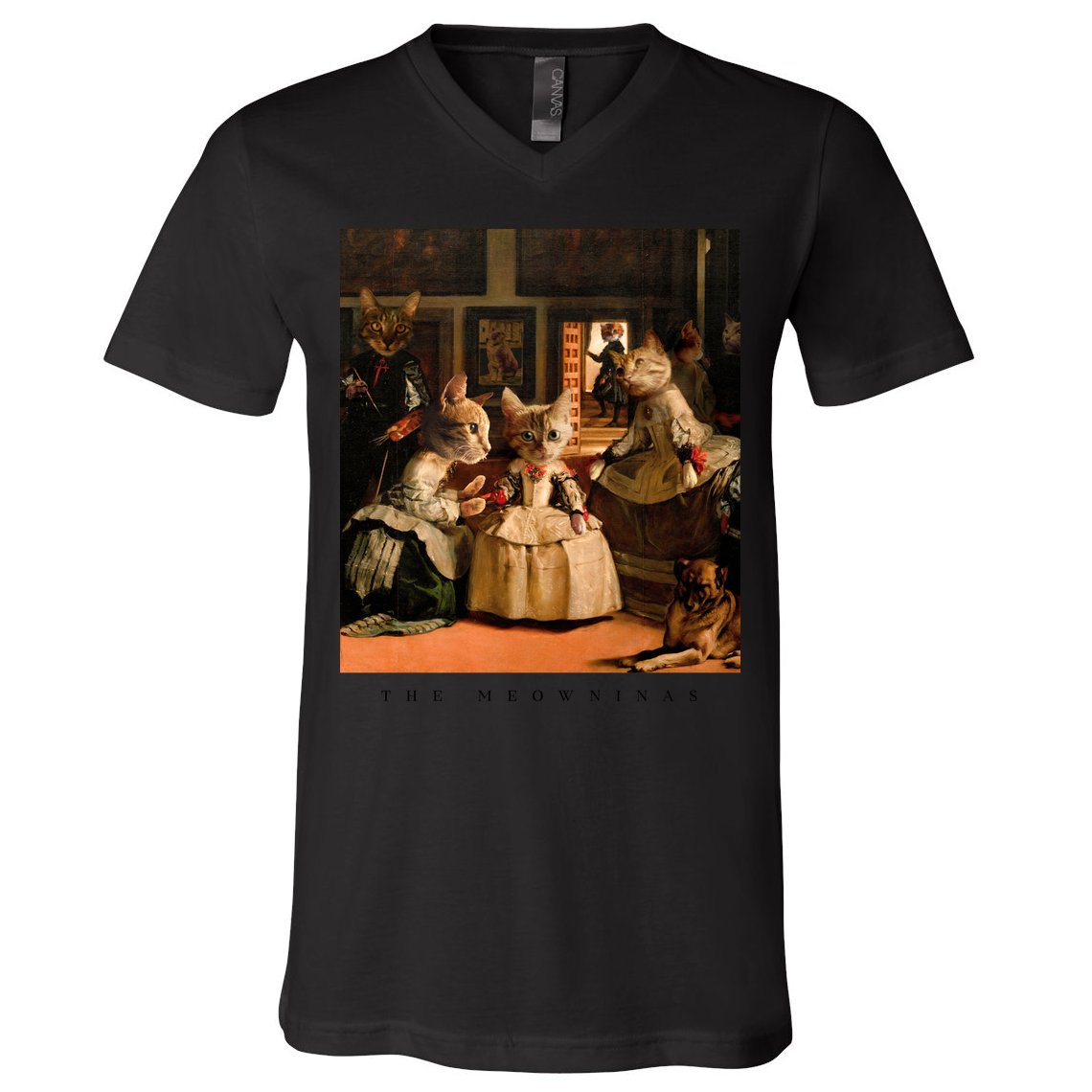 The Meowninas V-Neck T-Shirt