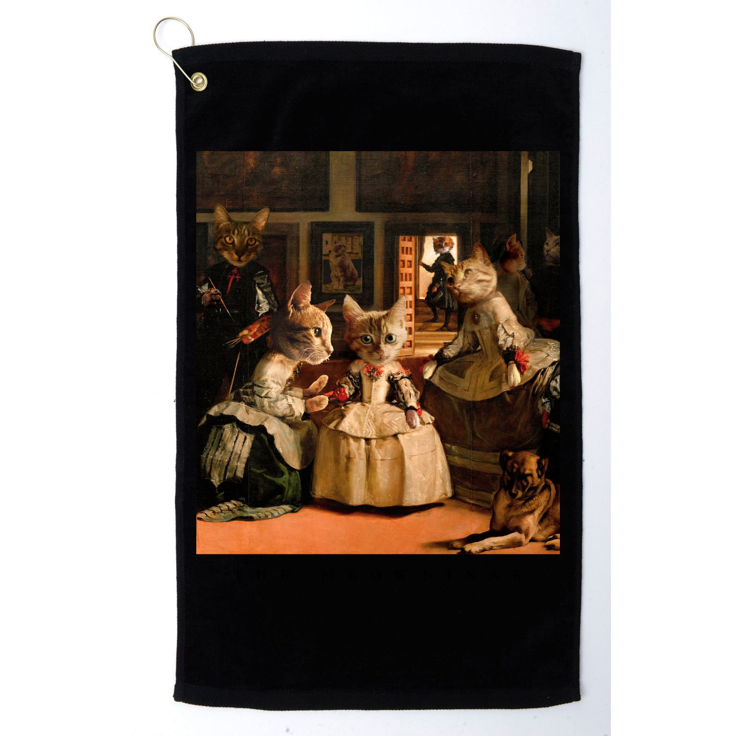 The Meowninas Golf Towel