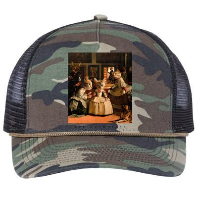 The Meowninas Retro Rope Trucker Hat Cap