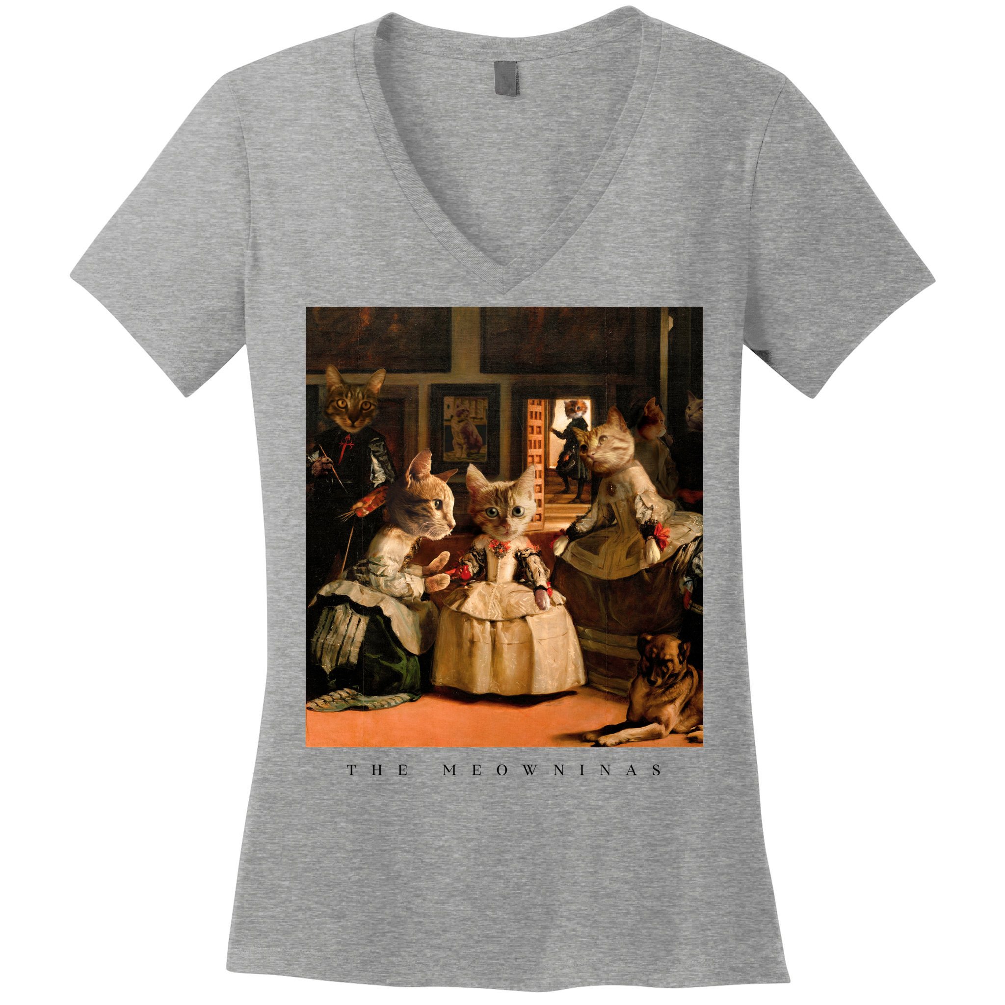The Meowninas Women's V-Neck T-Shirt