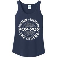 The Man The Myth The Legend For Pop Pop Ladies Essential Tank