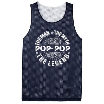 The Man The Myth The Legend For Pop Pop Mesh Reversible Basketball Jersey Tank