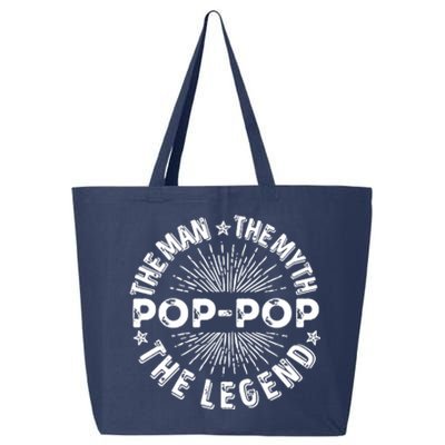 The Man The Myth The Legend For Pop Pop 25L Jumbo Tote